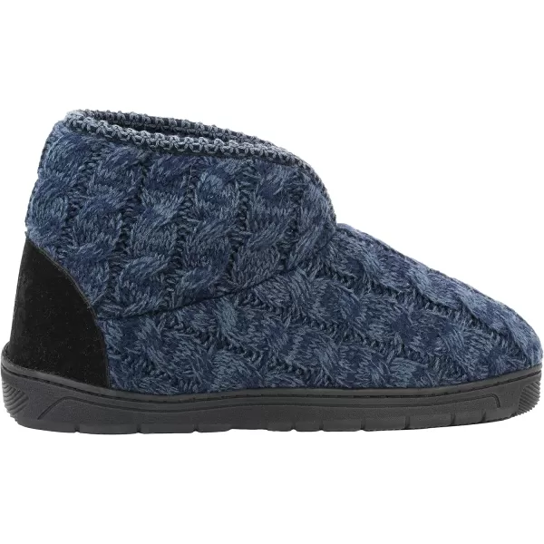 MUK LUKS Mens Mark SlipperNavy