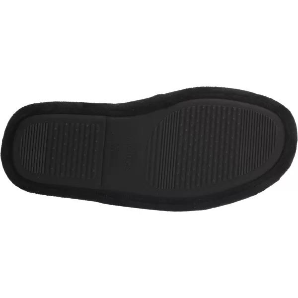 MUK LUKS Mens Maverick Slide SlippersEbonyCharcoal