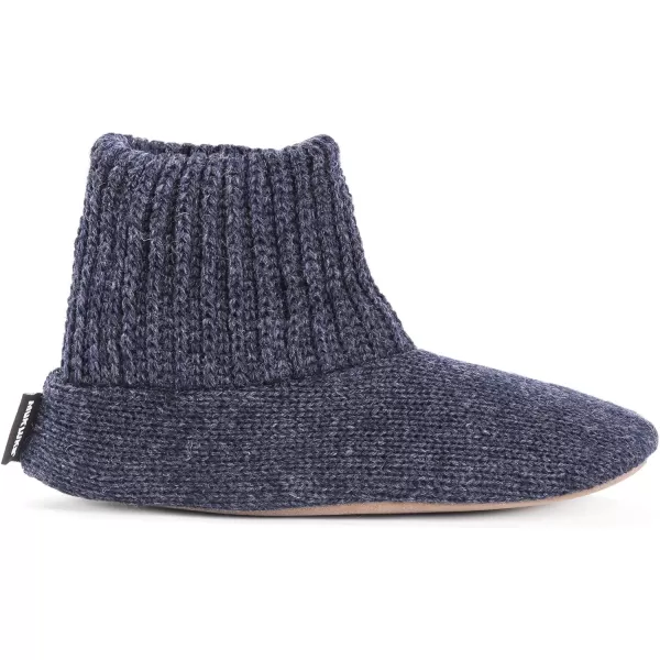 MUK LUKS Mens Morty Ragg Wool SlipperNavy