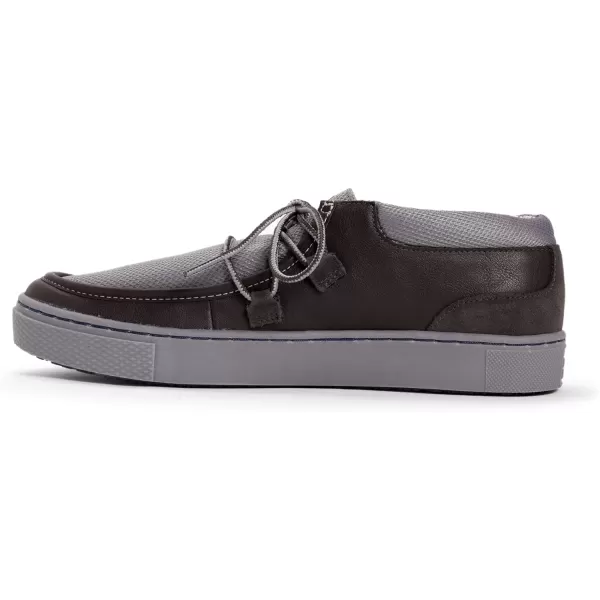 MUK LUKS Mens Park Ollie SneakerGrey LoaferGrey