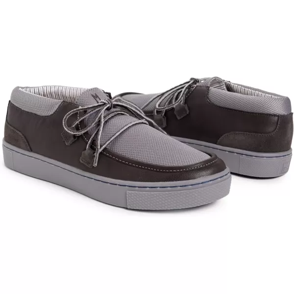 MUK LUKS Mens Park Ollie SneakerGrey LoaferGrey