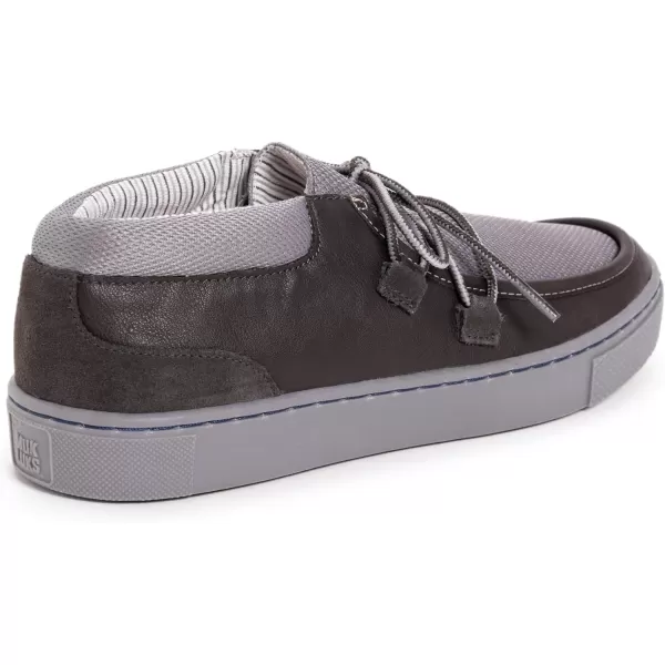 MUK LUKS Mens Park Ollie SneakerGrey LoaferGrey