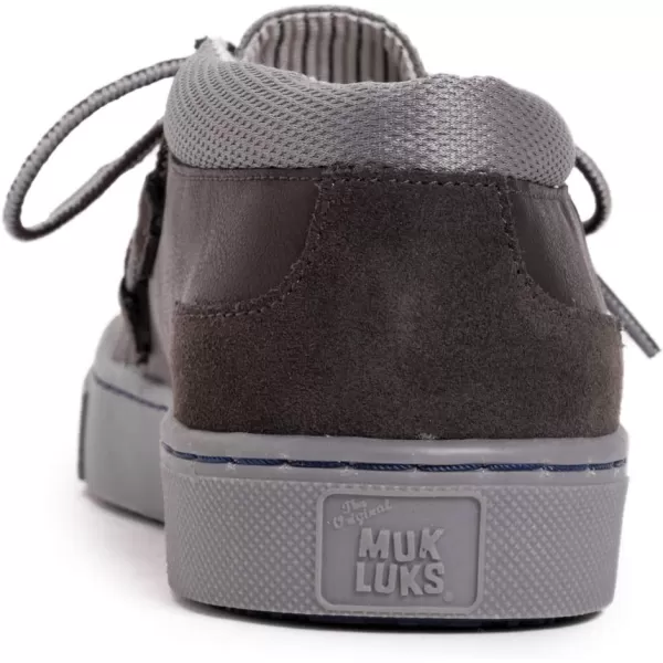 MUK LUKS Mens Park Ollie SneakerGrey LoaferGrey