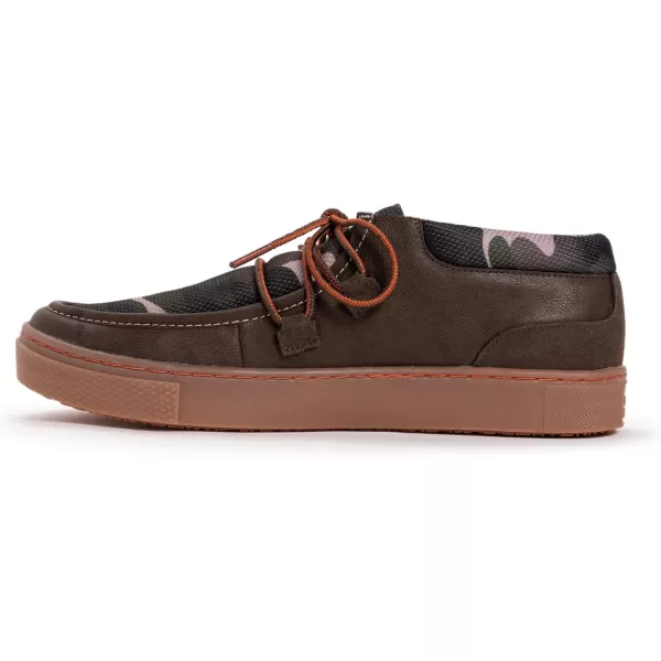 MUK LUKS Mens Park Ollie SneakerOliveCamo LoaferOliveCamo