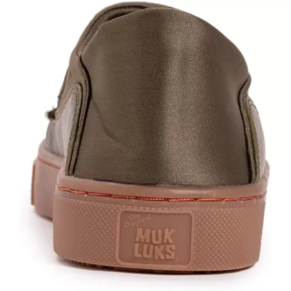 MUK LUKS Mens Park Place SneakerDenim LoaferOlive