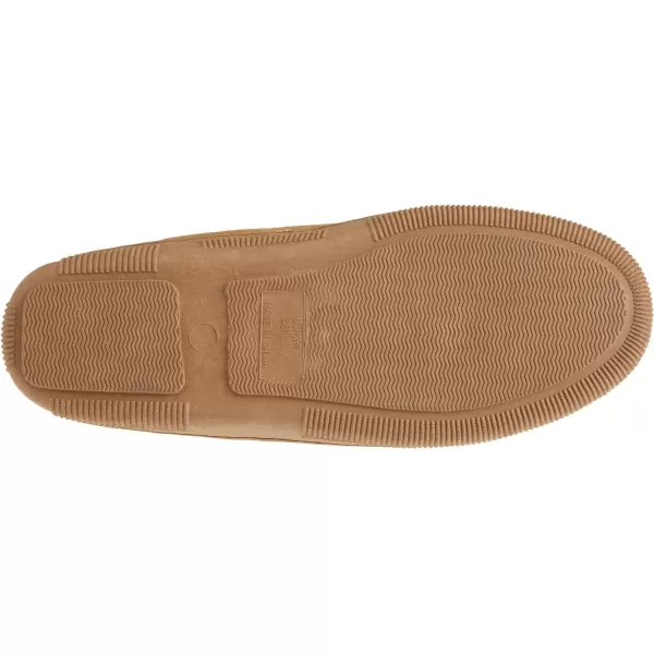 MUK LUKS Mens Paul Suede Moccasin SlipperTan