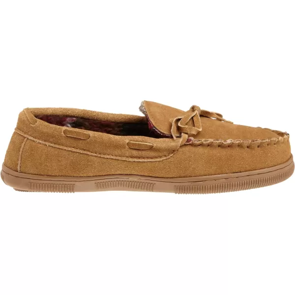 MUK LUKS Mens Paul Suede Moccasin SlipperTan