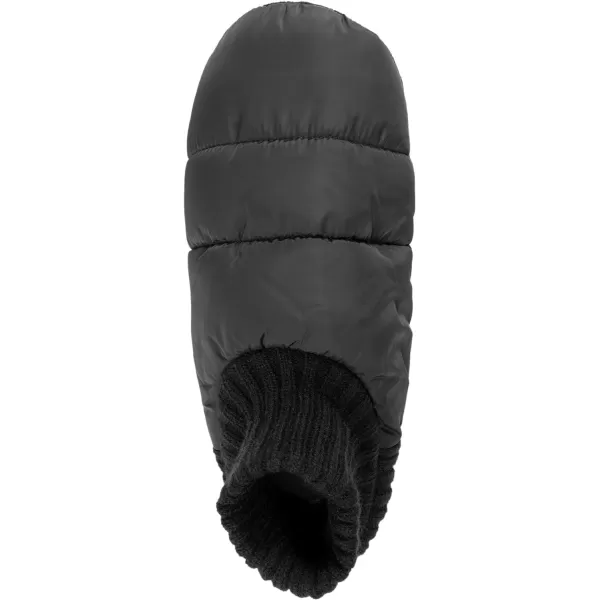 MUK LUKS Mens Quilted Slipper BootiesEbony