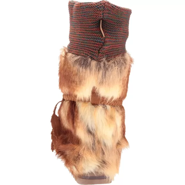 MUK LUKS Mens Sigrid Leela Fashion BootCognac