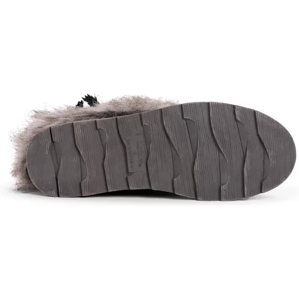 MUK LUKS Mens Sigrid Leela Fashion BootEbony