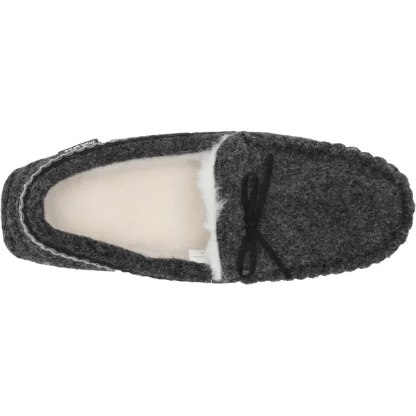 MUK LUKS Mens Slip on Style SlipperEbony Heather