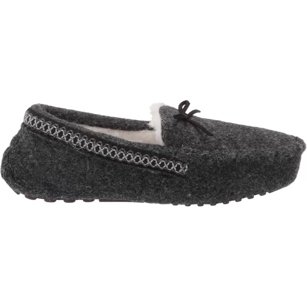 MUK LUKS Mens Slip on Style SlipperEbony Heather