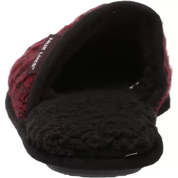 MUK LUKS Mens Slip on Style SlipperRust