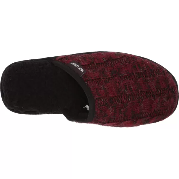 MUK LUKS Mens Slip on Style SlipperRust