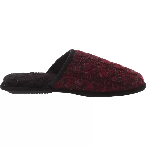 MUK LUKS Mens Slip on Style SlipperRust