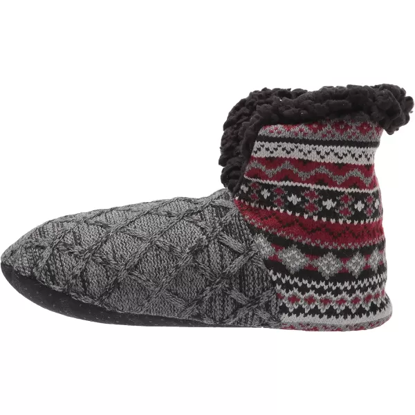 MUK LUKS Mens Slipper BootieChianti