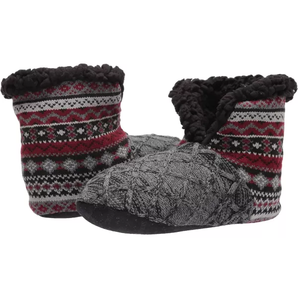 MUK LUKS Mens Slipper BootieChianti