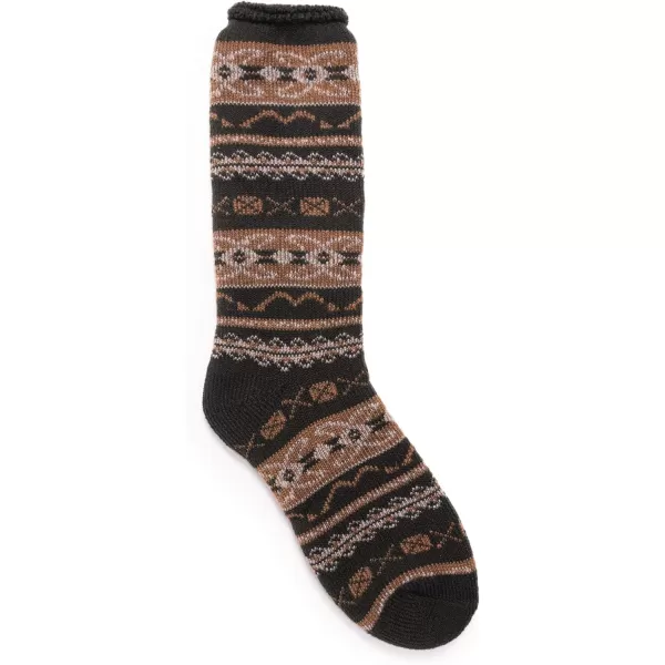 MUK LUKS Mens Slipper Socks CasualForest