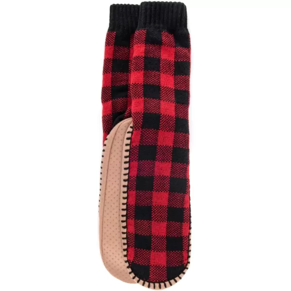 MUK LUKS Mens Slipper SocksBuffalo Check