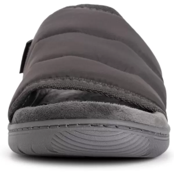 MUK LUKS Mens Tandy SlippersCinder Grey