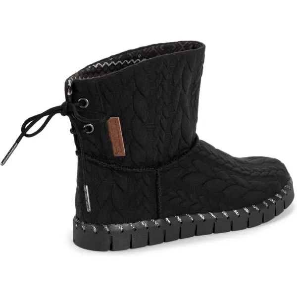 MUK LUKS Mens Womens Flexi Hoboken Boot FashionBlack