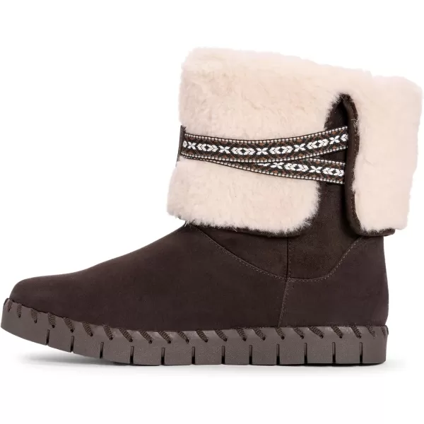 MUK LUKS Mens Womens Flexi Montauk Boots FashionChocolate