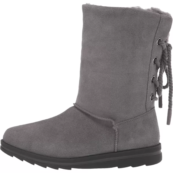 MUK LUKS Mens Womens Ziggy Rodeo Boots FashionDark Grey