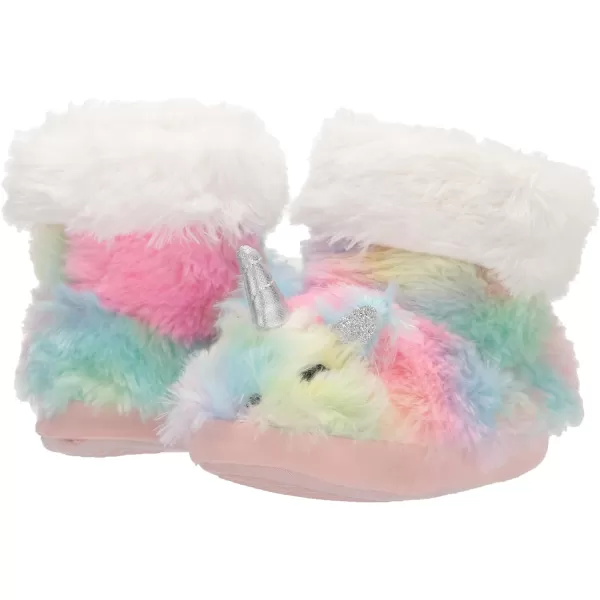 MUK LUKS UnisexChild Girls Zoo Friends Slipper BootieUnicorn