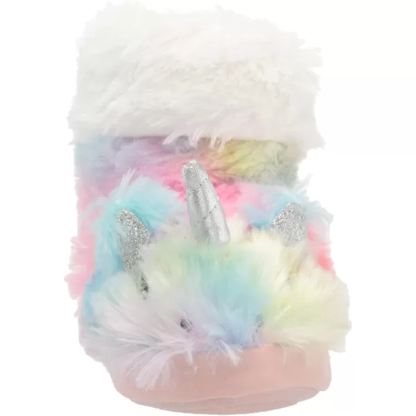 MUK LUKS UnisexChild Girls Zoo Friends Slipper BootieUnicorn