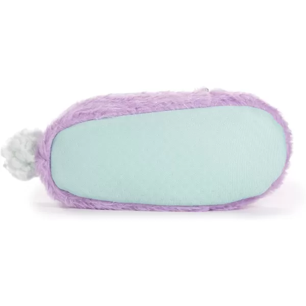 MUK LUKS UnisexChild Girls Zoo Friends SlipperLavender Unicorn