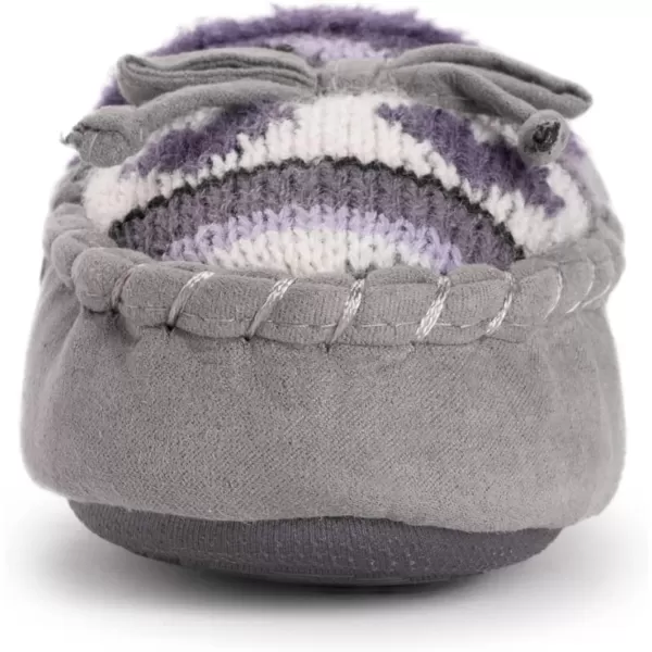 MUK LUKS UnisexChild Patterned MoccasinsPurple