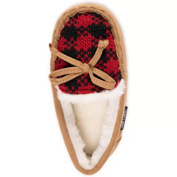 MUK LUKS UnisexChild Patterned MoccasinsTan