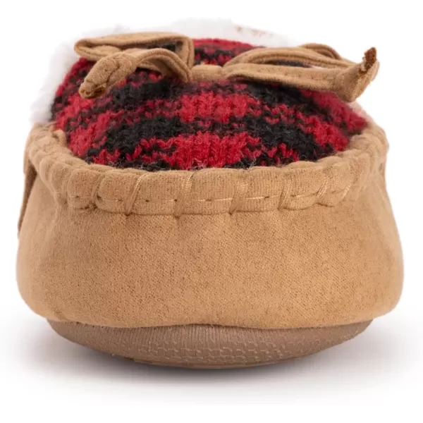 MUK LUKS UnisexChild Patterned MoccasinsTan