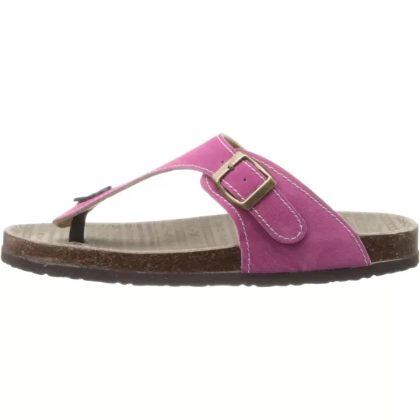 MUK LUKS Womens 1 Buckle Gladiator SandalFuchsia