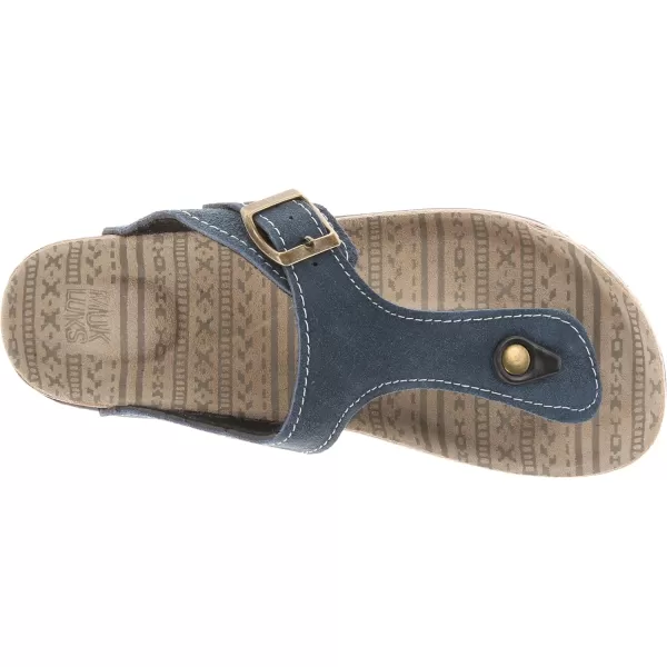 MUK LUKS Womens 1 Buckle Gladiator SandalNavy