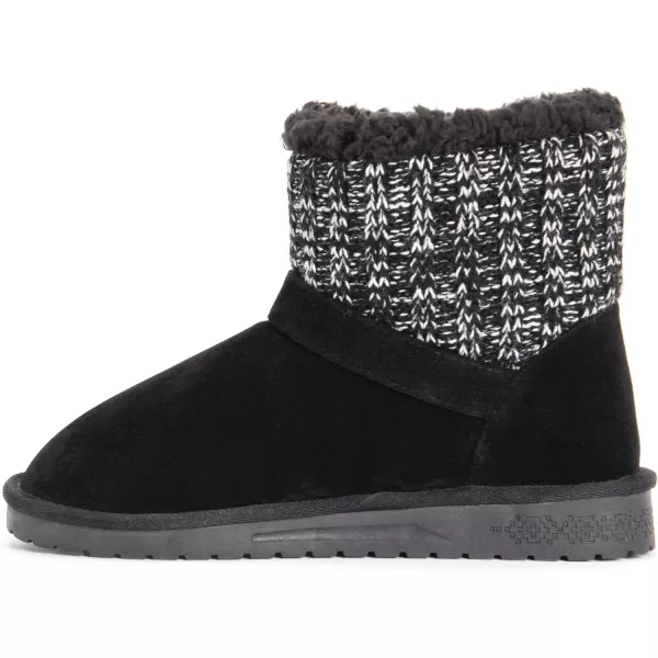 MUK LUKS Womens Alyx Fashion BootsBlack