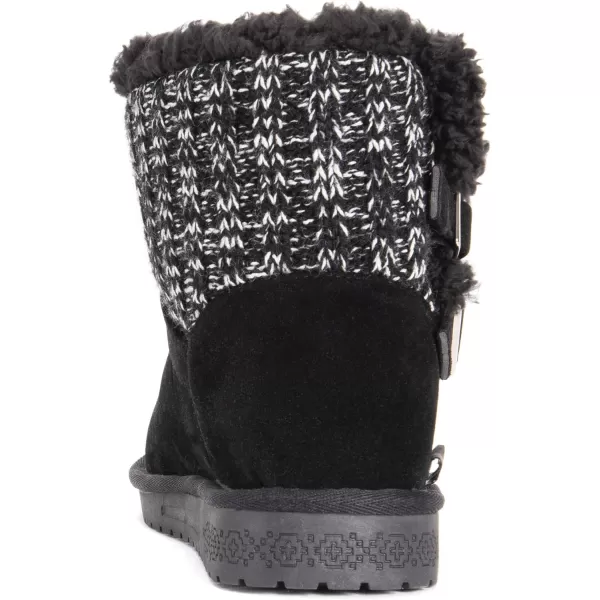 MUK LUKS Womens Alyx Fashion BootsBlack