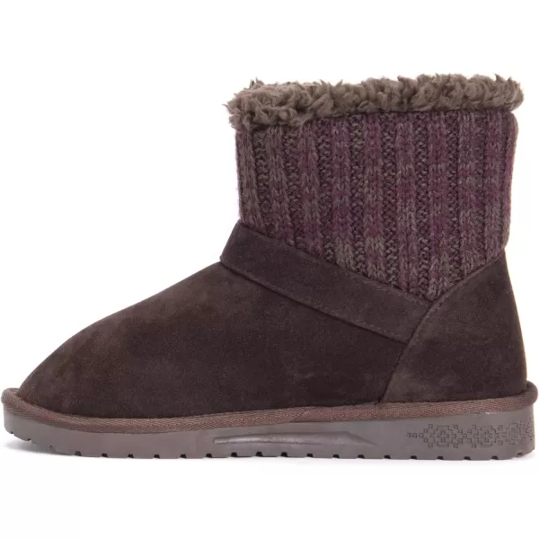 MUK LUKS Womens Alyx Fashion BootsBrown