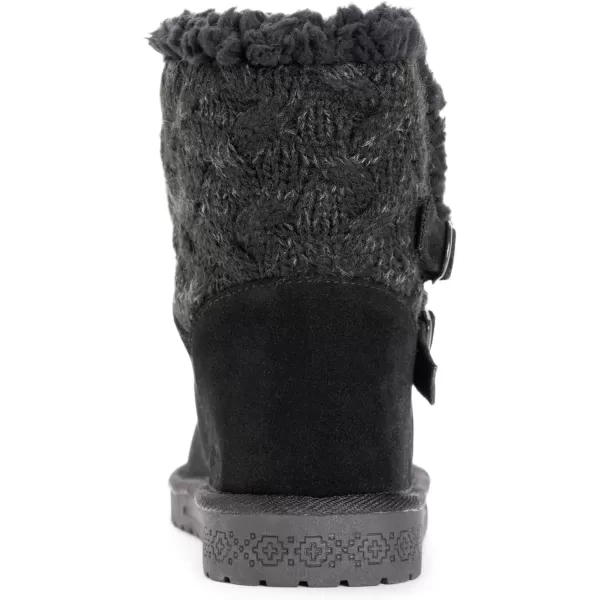 MUK LUKS Womens Alyx Fashion BootsEbony