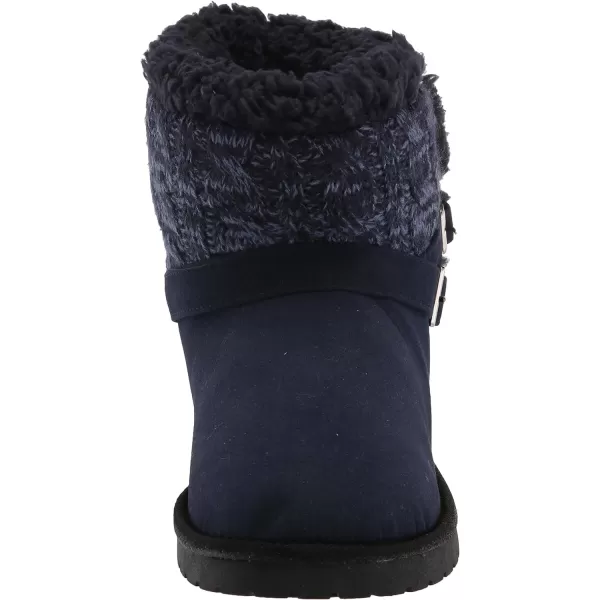 MUK LUKS Womens Alyx Fashion BootsNavy