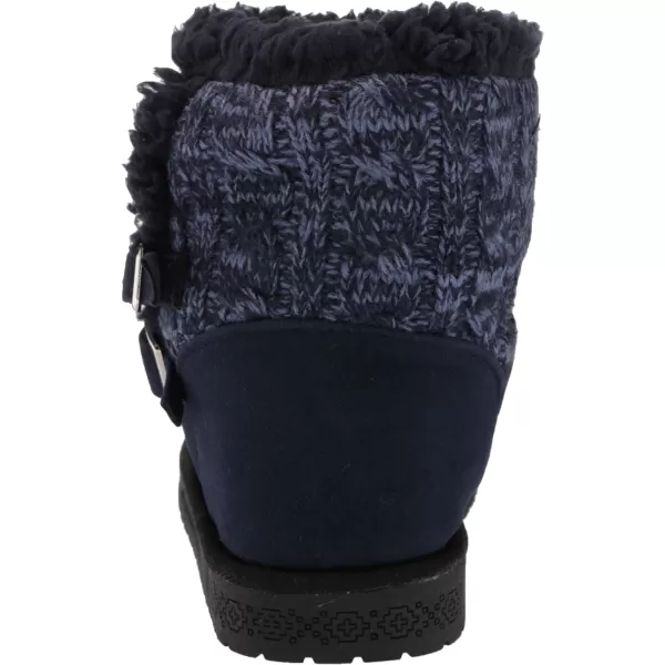 MUK LUKS Womens Alyx Fashion BootsNavy