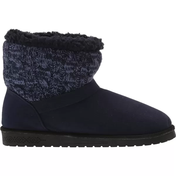 MUK LUKS Womens Alyx Fashion BootsNavy