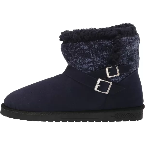 MUK LUKS Womens Alyx Fashion BootsNavy