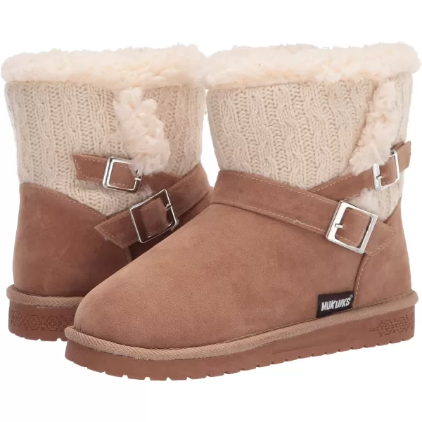 MUK LUKS Womens Alyx Fashion BootsTan