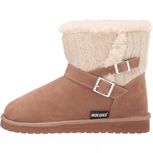 MUK LUKS Womens Alyx Fashion BootsTan