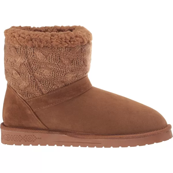 MUK LUKS Womens Alyx Fashion BootsWalnut