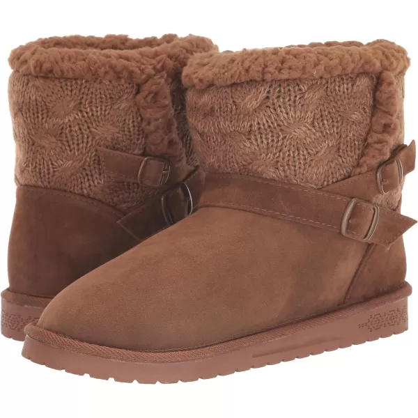 MUK LUKS Womens Alyx Fashion BootsWalnut