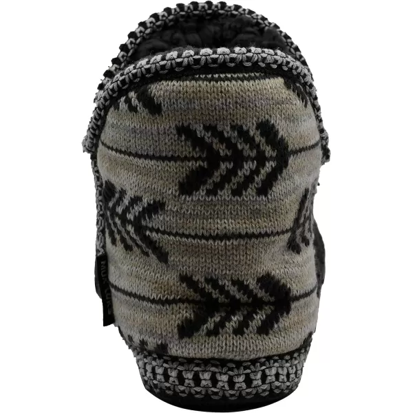 MUK LUKS Womens Amira Short Slipper BootieDark GreyHeather