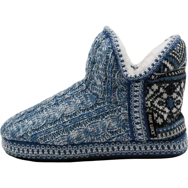 MUK LUKS Womens Amira Short Slipper BootieMountain Lake