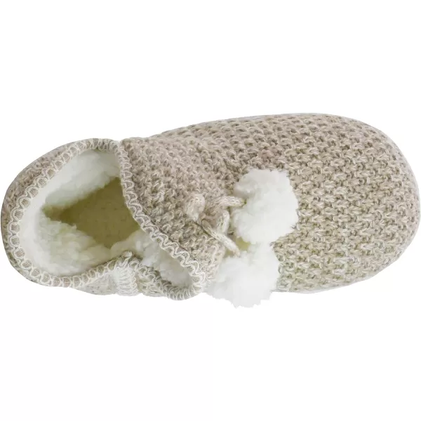 MUK LUKS Womens Amira Short Slipper BootieOatmeal